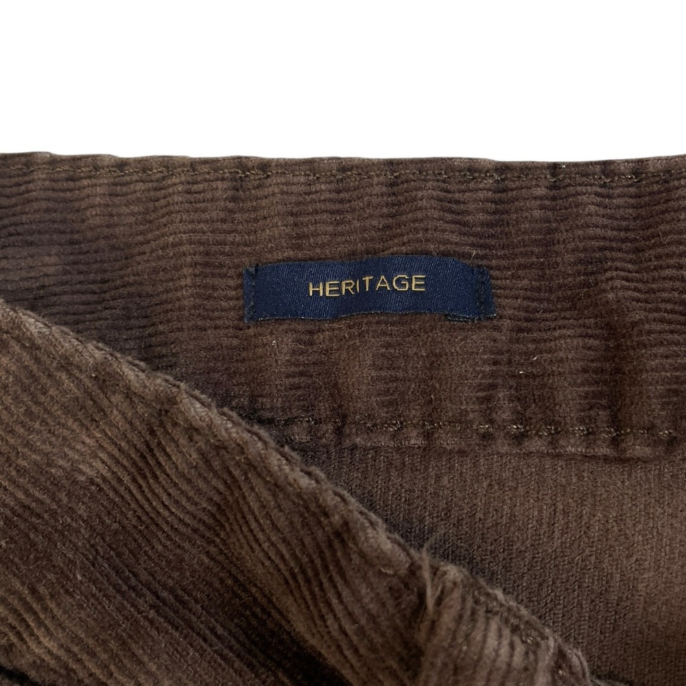 Talbots Petite Brown Corduroy Pants Heritage 14 Petite Fall Classic - Picture 5 of 9